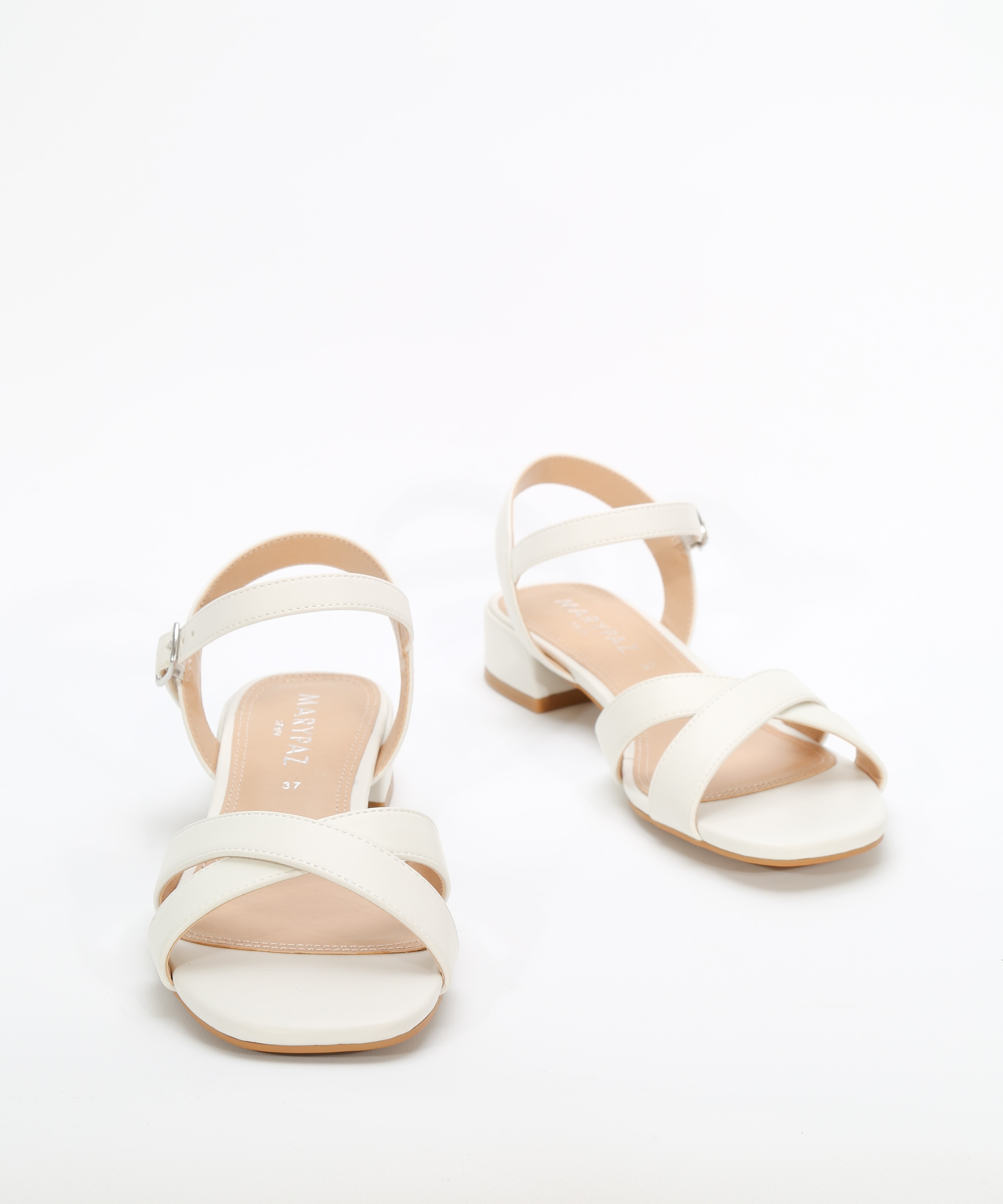 Sandalias tacón bajo image number null